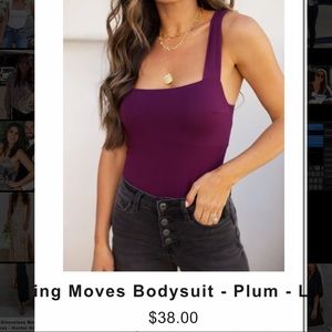 Plum Bodysuit